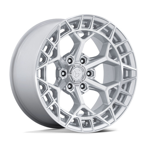 Set 4 20" Fuel FC873 Charger Gloss Silver Machined Face 20x10 5x5 -18mm Wheels