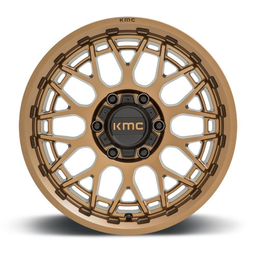 KMC KM722 Technic 20x9 5x5 Matte Bronze Wheel 20" 0mm Truck For Jeep Rim