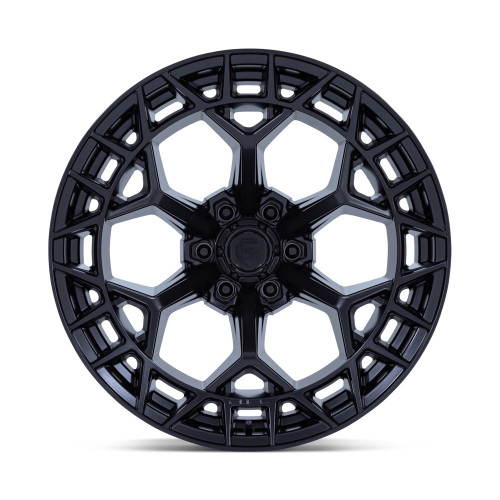 17" Fuel 1PC FC873 Charger Blackout 17x9 Wheel 6x5.5 1mm Truck Rim