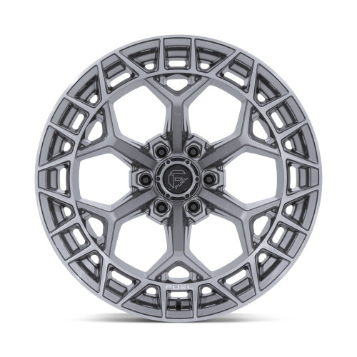 22" Fuel FC873 Charger Platinum 22x9.5 6x5.5 18mm For Chevy GMC Ram Cadillac Rim