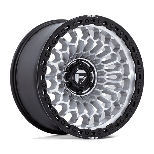 20" Fuel FC870 Sinister Machined Matte Black Lip 20x10 Wheel 6x5.5 -18mm Rim