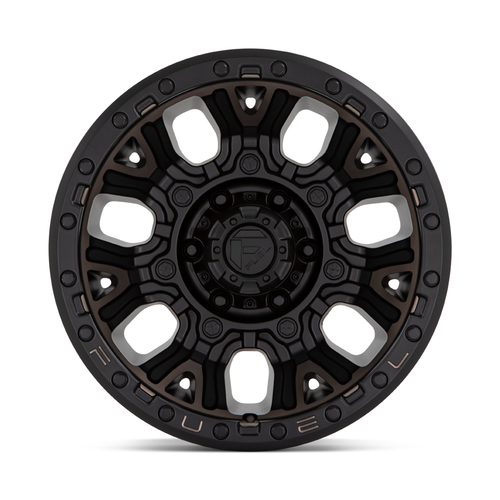 Fuel  D824 Traction 20x9 8x170 Matte Black Double Dark Tint Wheel 20" 1mm