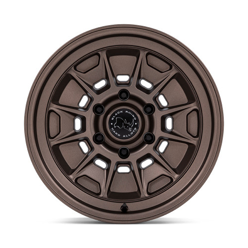 17" Black Rhino Hard Alloys BR021 Mondo Burnt Bronze 17x8.5 Wheel 6x5.5 20mm Rim