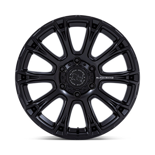 18" Black Rhino Hard Alloys BR020 Diamondback Matte Black 18x9 5x4.5 12mm Wheel