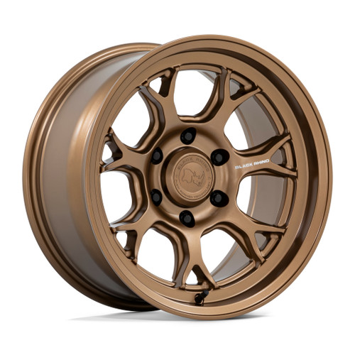 Set 4 17" Black Rhino BR017 Etosha Matte Bronze 17x8.5 Wheels 6x5.5 12mm Rims
