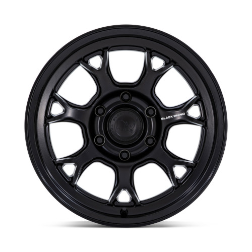 17" Black Rhino Hard Alloys BR017 Etosha Matte Black 17x8.5 Wheel 6x5.5 12mm Rim