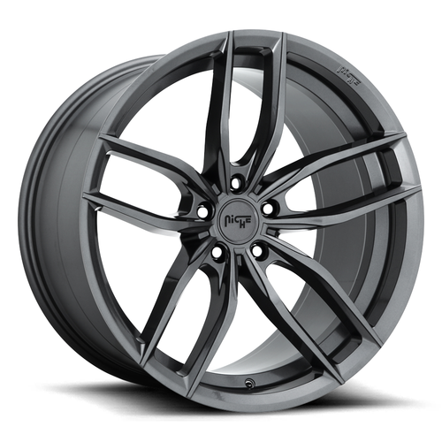 20" Niche 1PC M204 Vosso 20x11 Matte Anthracite 5x112 Wheel 35mm Rim