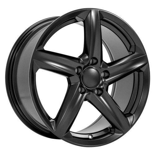 Set 4 19" OE Wheels CV02C Satin Black 19x10 Wheels 5x4.75 Rims 73mm For Chevy