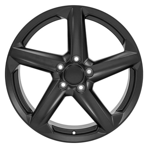 20" OE Wheels CV02D Satin Black 20x11 Wheel 5x120 Rim 64mm For Chevy Corvette