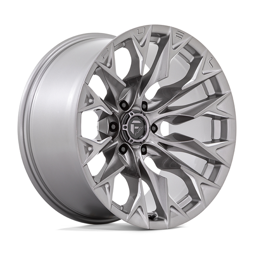 22" Fuel 1PC D806 Flame 22x12 6x135 -44mm Platinum Wheel For Ford Lincoln Rim