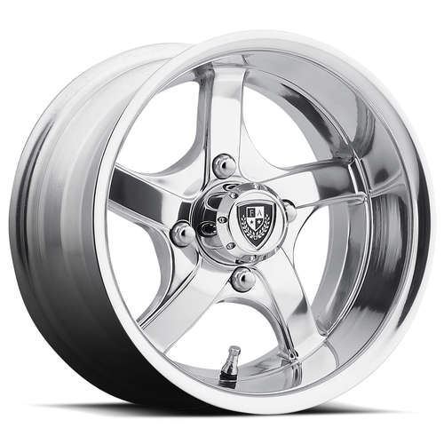 Fairway Alloys FA137 Rallye 12x6 4x4.0 Hand Polished Wheel 12" -20mm Rim