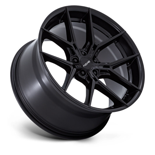 18" Niche 1PC NC279 Prodigy 5 Matte Black 18x9.5 Wheel 5x112 22mm Rim