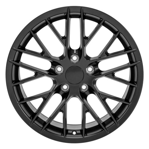 19" OE Wheels CV08B Satin Black 19x10 Wheel 5x4.75 Rim 79mm For Chevy Corvette