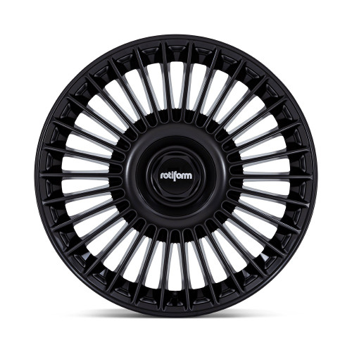 22" Rotiform RC202 GRZ Matte Black 22x10 Wheel 5x112 5x120 35mm Rim