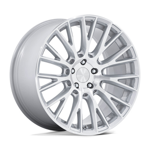 19" Rotiform RC201 LSE Gloss Silver Machined Face 19x8.5 Wheel 5x112 45mm Rim