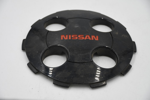 Nissan Black w/ Red Logo Center Cap Hub Cap 40315-65A05 6.75" Factory OEM