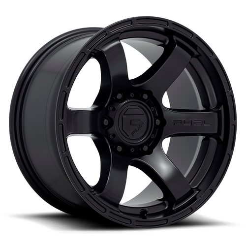 Fuel 1PC D766 Rush 18x9 5x5.0 Satin Black Wheel 18" -12mm Rim