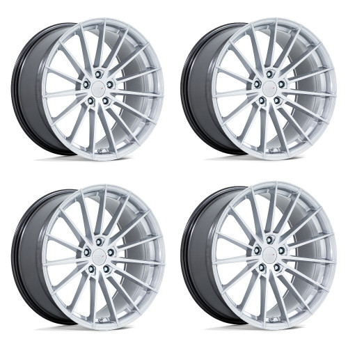 Set 4 20" TSW TW005 Goodwood Hyper Silver 20x10.5 Wheels 5x112 38mm Rims