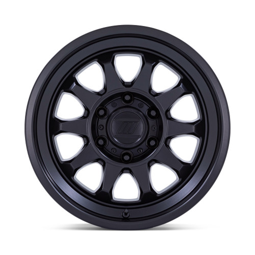 17" Pro Comp Alloys PA203 Beacon Matte Black 17x8.5 Wheel 5x5 0mm For Jeep Rim