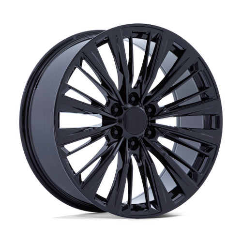 22" Performance Replicas PR226 Gloss Black 22x9 Wheel 6x5.5 28mm Replica Rim