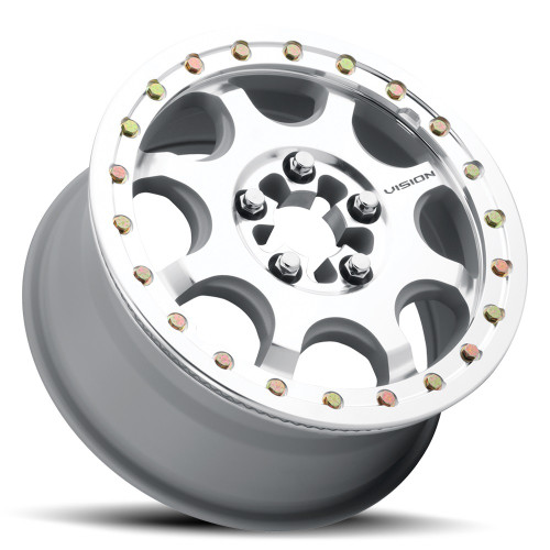 15" Vision ATV 351 Flow Machined 15x6 Wheel 5x4.5 50.6mm Rim