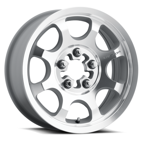 15" Vision ATV 351 Flow Machined 15x6 Wheel 5x4.5 25.6mm Rim
