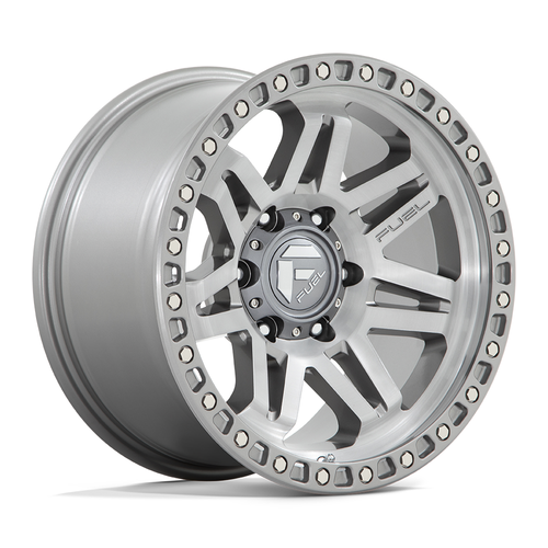 Fuel 1PC D812 Syndicate 17x9 5x5.0 Platinum Wheel 17" -12mm Rim