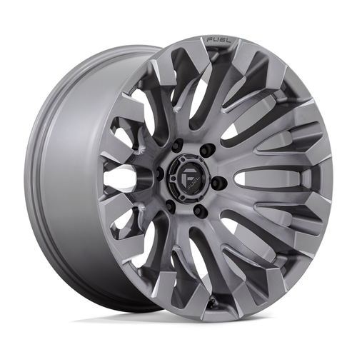 Fuel 1PC D830 Quake 20x10 6x5.5 Platinum Wheel 20" -18mm Rim
