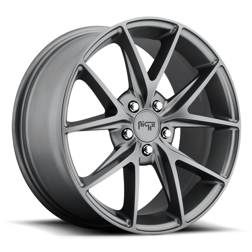 17" Niche 1PC M116 MISANO MATTE GUN METAL 17x8 5X112 Wheel 40mm Rim