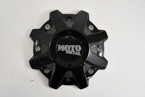 Moto metal Glossy Black Center Cap Hub Cap 479L214-1 8.350"