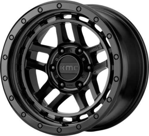 KMC KM540 Recon 18x8.5 5x150 Satin Black Wheel 18" 18mm Rim