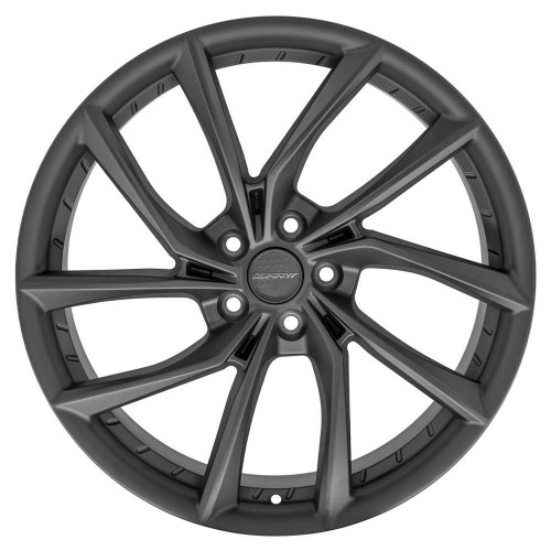 20" Defiant DF06 Dark Satin Charcoal 20x9 Wheel 5x4.5 35mm Replica Rim