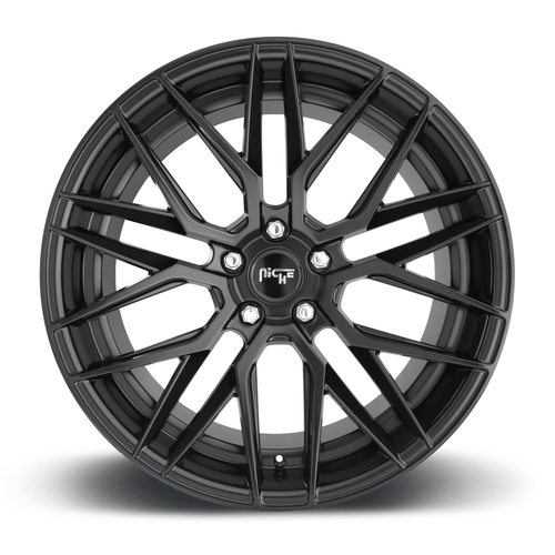 Niche 1PC M190 Gamma 19x9.5 5x120 Matte Black Wheel 19" 40mm Car Suv Rim