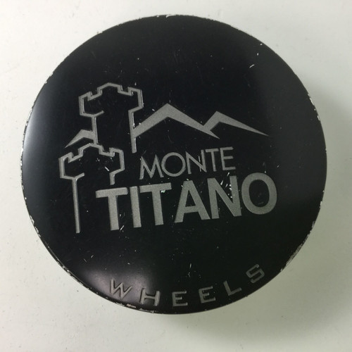 Monte Titano MG-P1706Z-2  MT1-3-CAP ASA-1-CAP Black Center Cap 3"