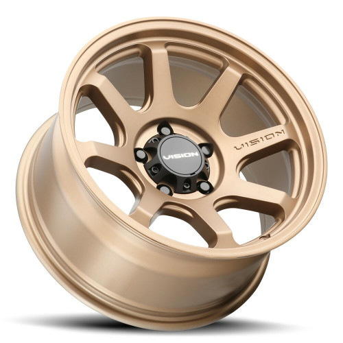 17" Vision Off Road 351 Flow Bronze 17x8.5 Wheel 6x135 10mm Rim For Ford Lincoln