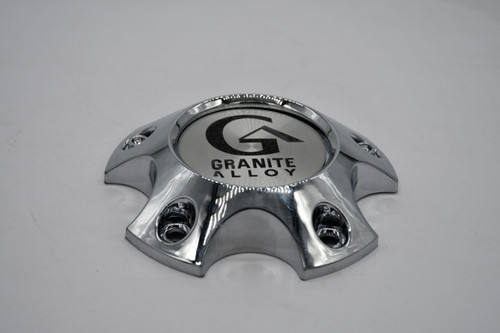 Granite Alloy GX1 5 Lug Chrome Wheel Center Cap Hub Cap PD-CAPSX-PCA800-5H 5"