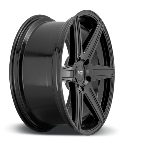 Niche 1PC M237 Carina 24x10 5x5.5 Gloss Black Wheel 24" 25mm Rim