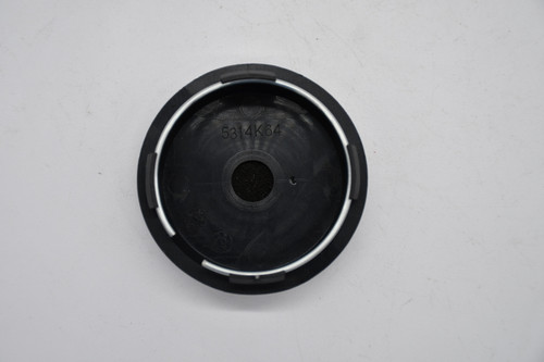 RTX Satin Black Gloss Logo Wheel Center Cap Hub Cap 5314K64 2.6"