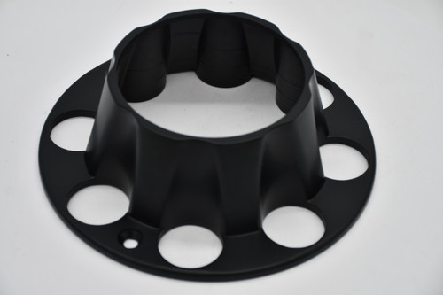 Vision 81 Heavy Hauler C81MMB-OPEN Matte Black Wheel Center Cap Fits 8x6.5 8x170
