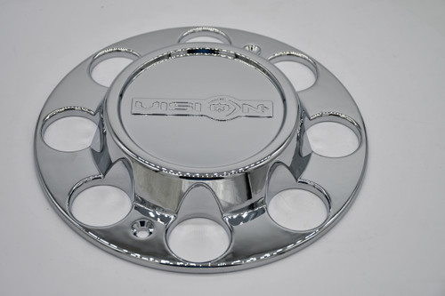 Vision 81A Heavy Hauler Trailer C81F-180F Chrome Wheel Center Cap 9" Fits 8x180