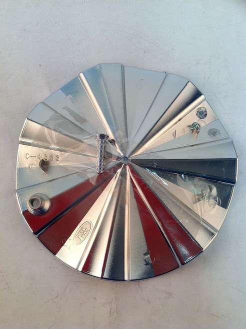 Polo 778 Chrome Aftermarket Wheel Center Hub Cap Custom C-0363 7" Diameter POL1