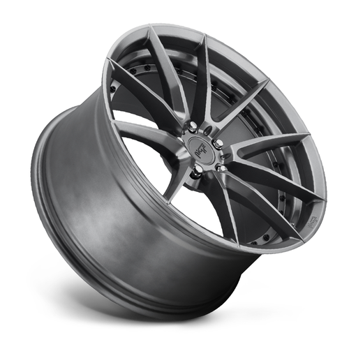 19" Niche M197 Sector 19x9.5 Gloss Anthracite 5x120 Wheel 40mm Rim
