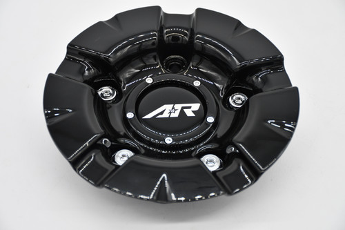 American Racing 1637206011 Gloss Black Wheel Center Cap 6.9 Inch Diameter