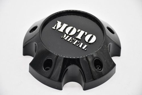 Moto Metal Gloss Black Wheel Center Cap Hub Cap T127L145-5-H42-S1 5.75"