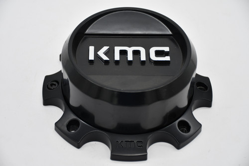KMC Satin Black Chrome Logo Wheel Center Cap Hub Cap T163-KMC5 7"