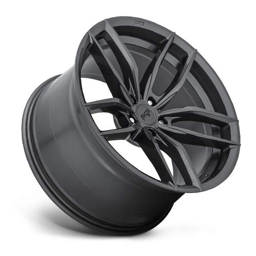 18" Niche 1PC M204 Vosso 18x8 Matte Anthracite 5x112 Wheel 42mm Rim