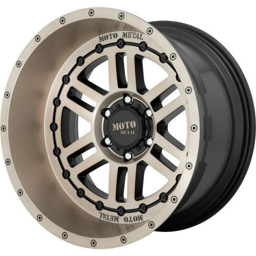 Moto Metal MO800 Deep Six 20x12 8x170 Satin Black Bronze Tint Wheel 20" -44mm