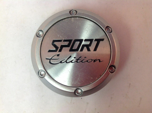 Sport Edition Aftermarket Machined Wheel Center Cap SUGO-V 2 1/4" Diameter SPE12
