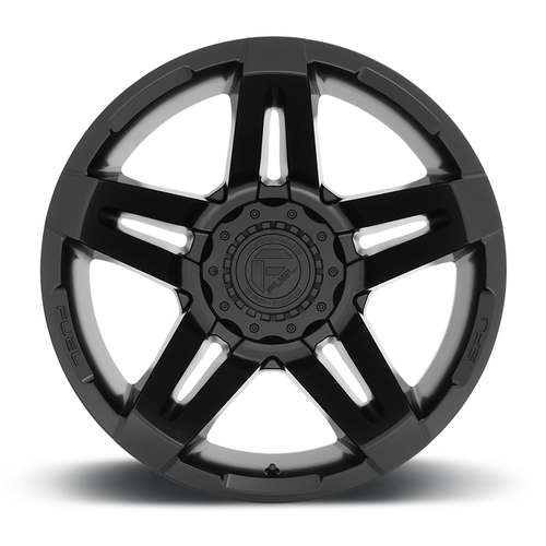 Fuel 1PC D763 SFJ 22x14 5x5 5x5.5 Matte Black Wheel 22" -75mm Lifted Rim Fuel 1PC D763 SFJ 22x14 5x5 5x5.5 Matte Black Wheel 22" -75mm Lifted Rim