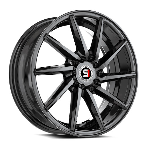 16" Spec-1 SP-74 Gloss Black 16x6 Wheel 5x100 5x4.5 35mm Rim